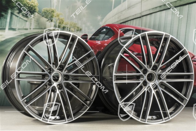 22" Felgensatz Turbo IV, 11,5J x 22 ET52 + 10J x 22 ET48, für Coupé