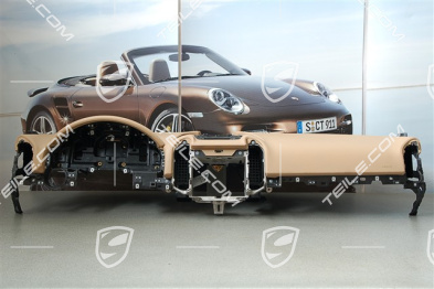Dashboard trim, leatherette, luxor beige