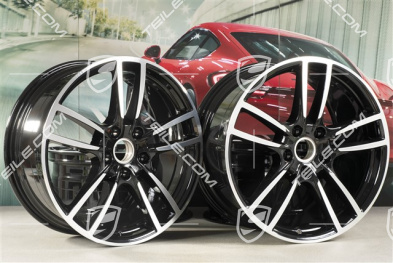 20-inch Cayenne Sport wheel rim set, 10,5J x 20 ET55 + 9J x 20 ET50, Exclusiv