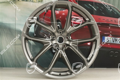 21" Felga "GT Design", 10J x 21 ET19. platinum satynowy półmat