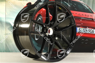 20" Felga "Macan S" 10J x 20 ET19, czarny (wysoki połysk)
