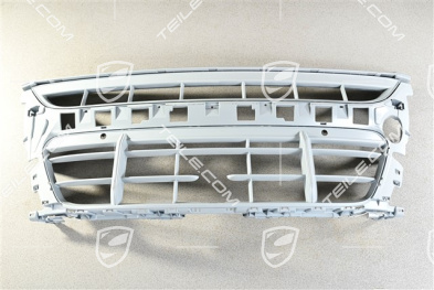 GTS / Turbo Sport design, Front bumper Grille, centre / middle , with ACC and Park Assist, Glossy black