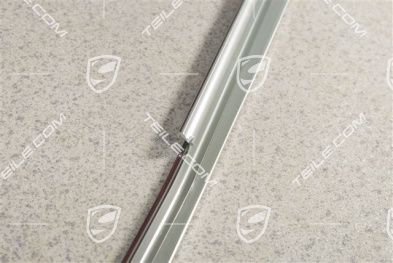 Zierleiste für Türverkleidung, Aluminium eloxiert, Coupe, R