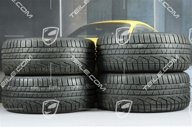 18-inch Panamera S winter wheel set, 8J x 18 ET 59 + 9J x 18 ET 53 + tyres 245/50 R18 + 275/45 R18, TPM