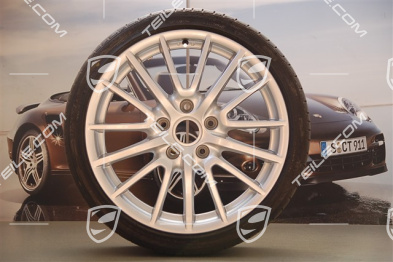 19" Sport-Design Sommerräder Satz, Felgen 8J x 19 ET57 + 9,5J x 19 ET46 + NEUE Michelin Sommerreifen 235/35 ZR19 + 265/35 ZR19