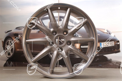 19" Komplet felg Carrera Sport, 8,5J x 19 ET55 + 11,5J x 19 ET67, GT Silver