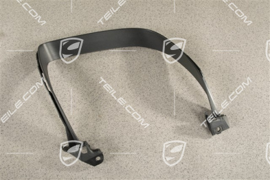 Rear bumper Exhaust system tail pipe cover trim, Black matte, R