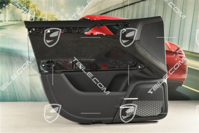 GTS, Tapicerka przednich drzwi, Alcantara, Czarne / Czerwone, Bose, L