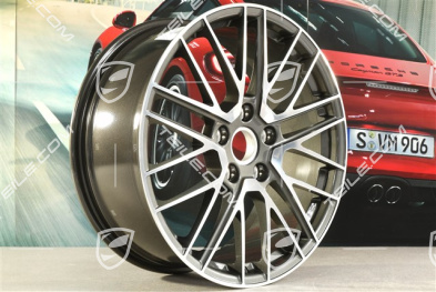 20-inch wheel rim Turbo V, 8,5J x 20 ET50, Titan