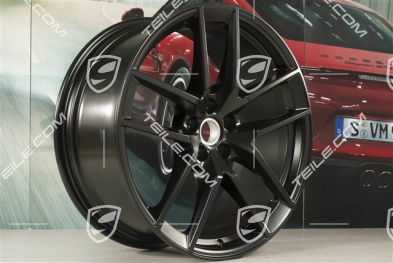 20-inch wheel rim "Macan S" 9J x 20 ET26, in black satin mat