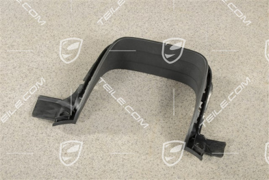 Endrohr Blende, Schwarz matt, GTS/Spyder, L