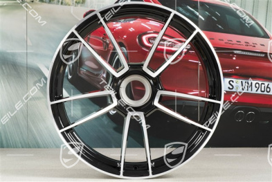 20" Turbo S Felge, 9J x 20 ET41, in Schwarz Hochglanz