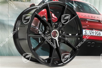 20" Felge Carrera S (IV), 11,5J x 20 ET76, schwarz hochglanz