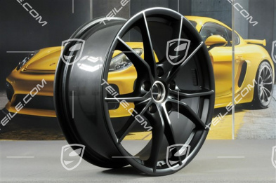 20-inch wheel Carrera S (IV), 8,5J x 20 ET49, in black satin-mat