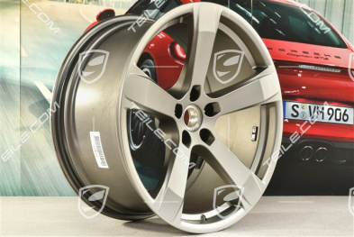 20" wheel "Macan Sport", 10J x 20 ET19, platinum satin matt