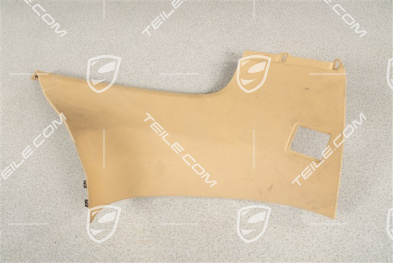 Tapicerka słupka-D, Materiałowa, Sand beige, L