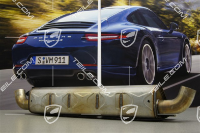 Hauptschalldämpfer, Turbo, Facelift 09-