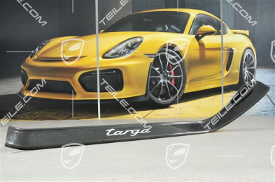 Einstiegleiste Carbon, "TARGA" Schrüftzug, LINKS