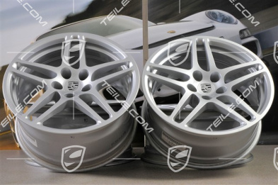 18" komplet felg Macan S, 8J x 18 ET21 + 9J x 18 ET21