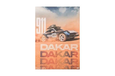 3 Poster-Set – 911 Dakar