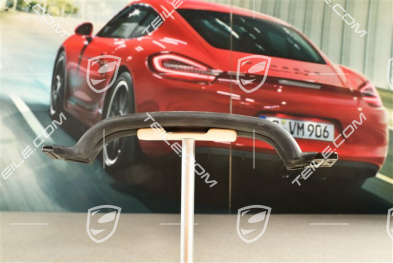 Carrera RS / Speedster, Uchwyt / rączka tapicerki drzwiowej, skóra, czarna, L=R