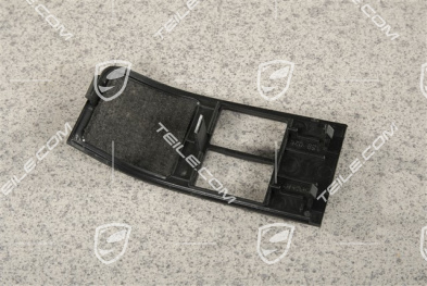 Schalterblende Konsole Dach, Schwarz